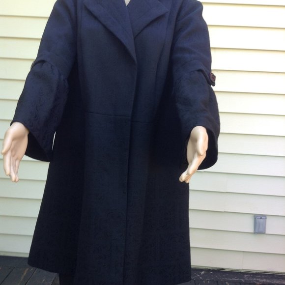 Woman's 3/4 Jacket / Coat Black - Picture 5 of 15